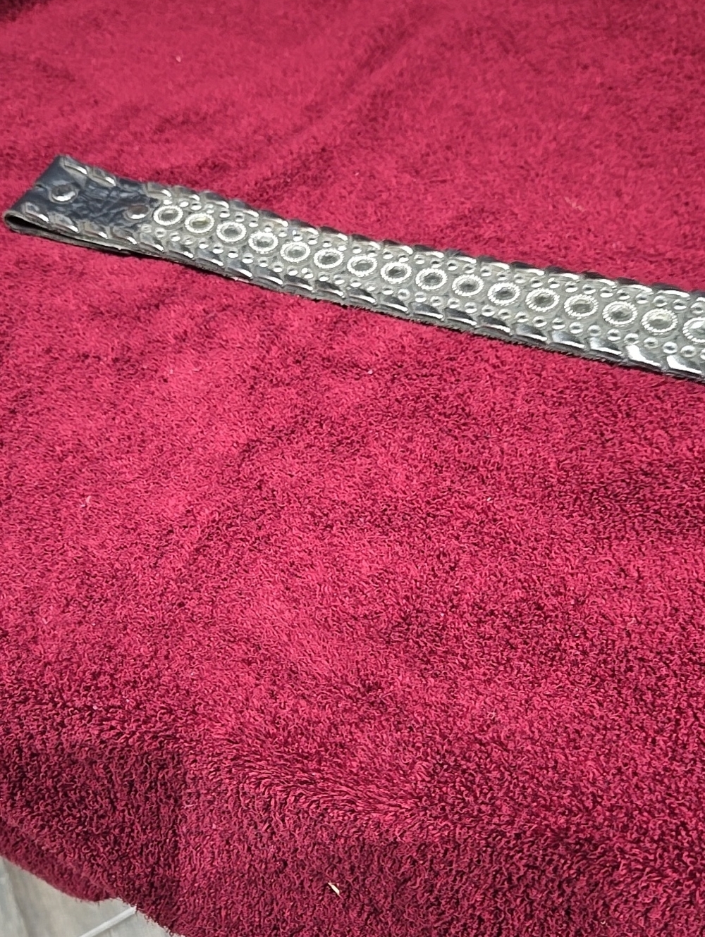 Kippys Original Swarovski Crystal Leather Belt